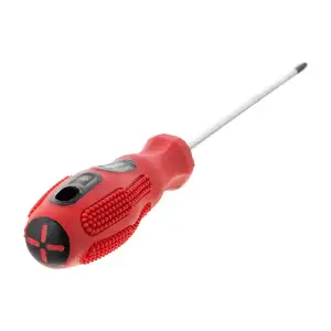 Викрутка хрестова, PZ0×100 мм, Cr-V INTERTOOL (VT-3154) UA