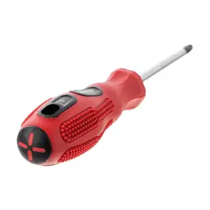 Викрутка хрестова, PZ1×75 мм, Cr-V INTERTOOL (VT-3155) UA