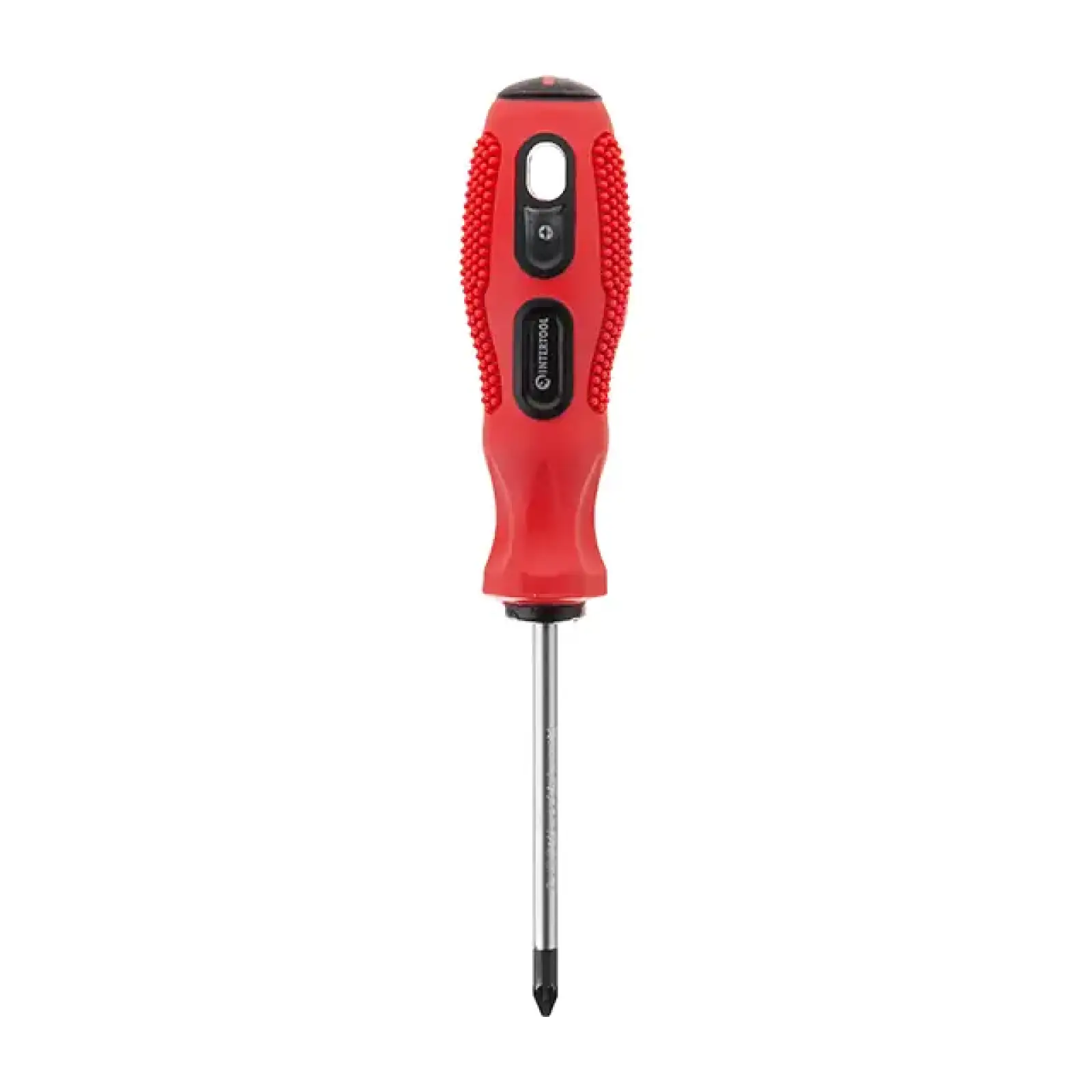 Викрутка хрестова, PZ1×75 мм, Cr-V INTERTOOL (VT-3155) UA