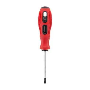 Викрутка хрестова, PZ1×75 мм, Cr-V INTERTOOL (VT-3155) UA