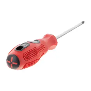 Викрутка хрестова, PZ1×100 мм, Cr-V INTERTOOL (VT-3156) UA