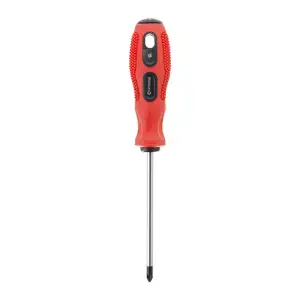 Викрутка хрестова, PZ1×100 мм, Cr-V INTERTOOL (VT-3156) UA
