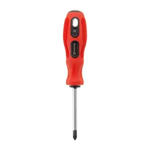 Викрутка хрестова, PZ2×75 мм, Cr-V INTERTOOL (VT-3158) UA