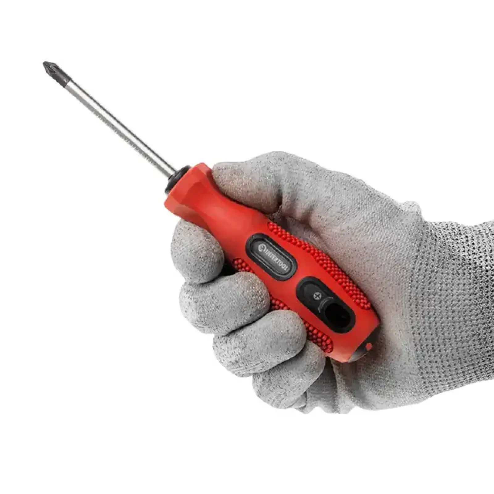 Викрутка хрестова, PZ2×75 мм, Cr-V INTERTOOL (VT-3158) UA