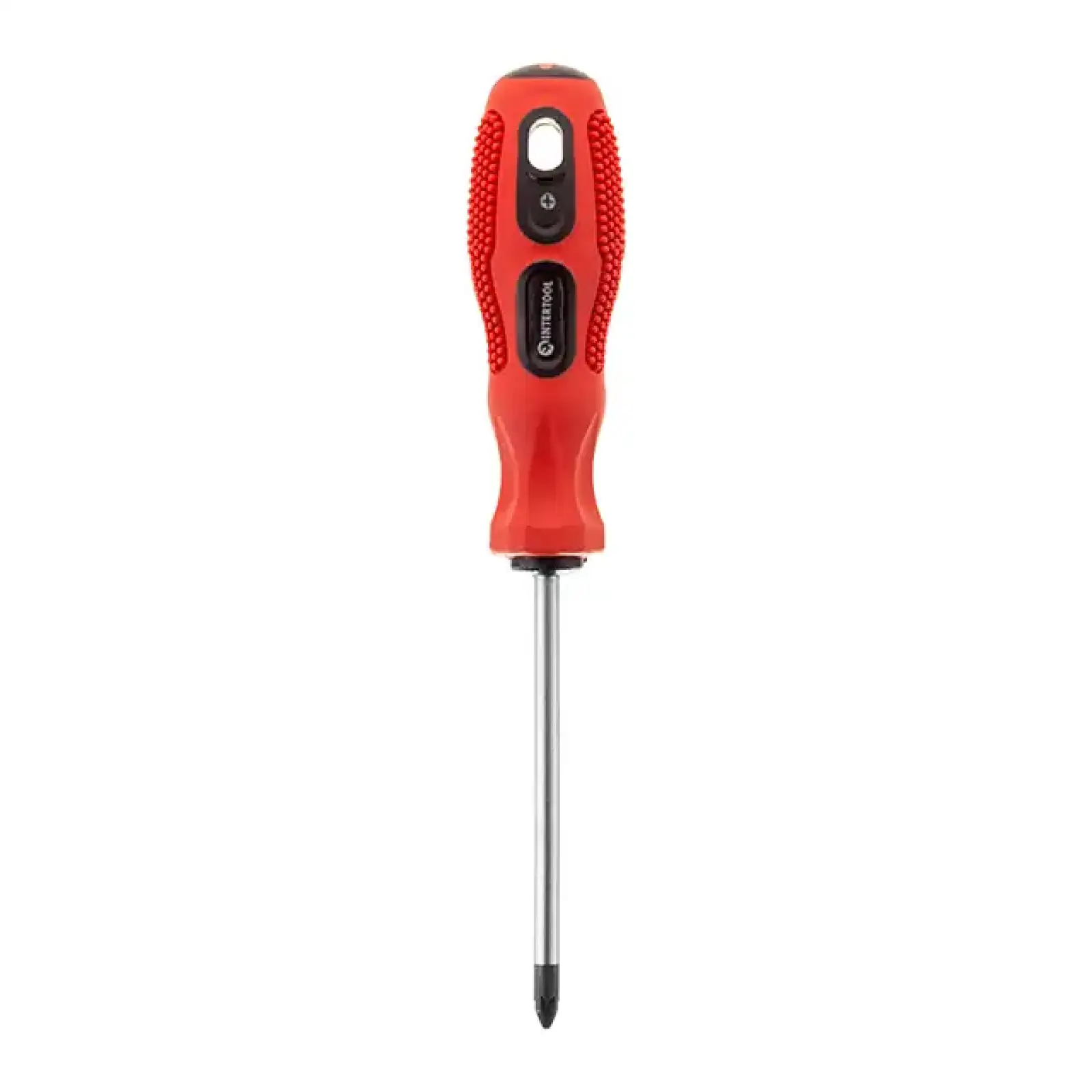 Викрутка хрестова, PZ2×100 мм, Cr-V INTERTOOL (VT-3159) UA
