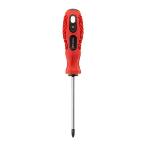 Викрутка хрестова, PZ2×100 мм, Cr-V INTERTOOL (VT-3159) UA