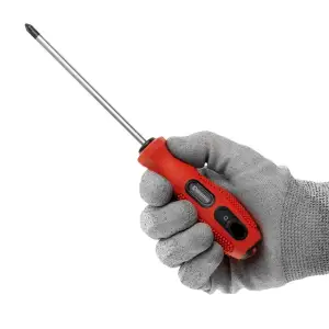 Викрутка хрестова, PZ2×125 мм, Cr-V INTERTOOL (VT-3160) UA