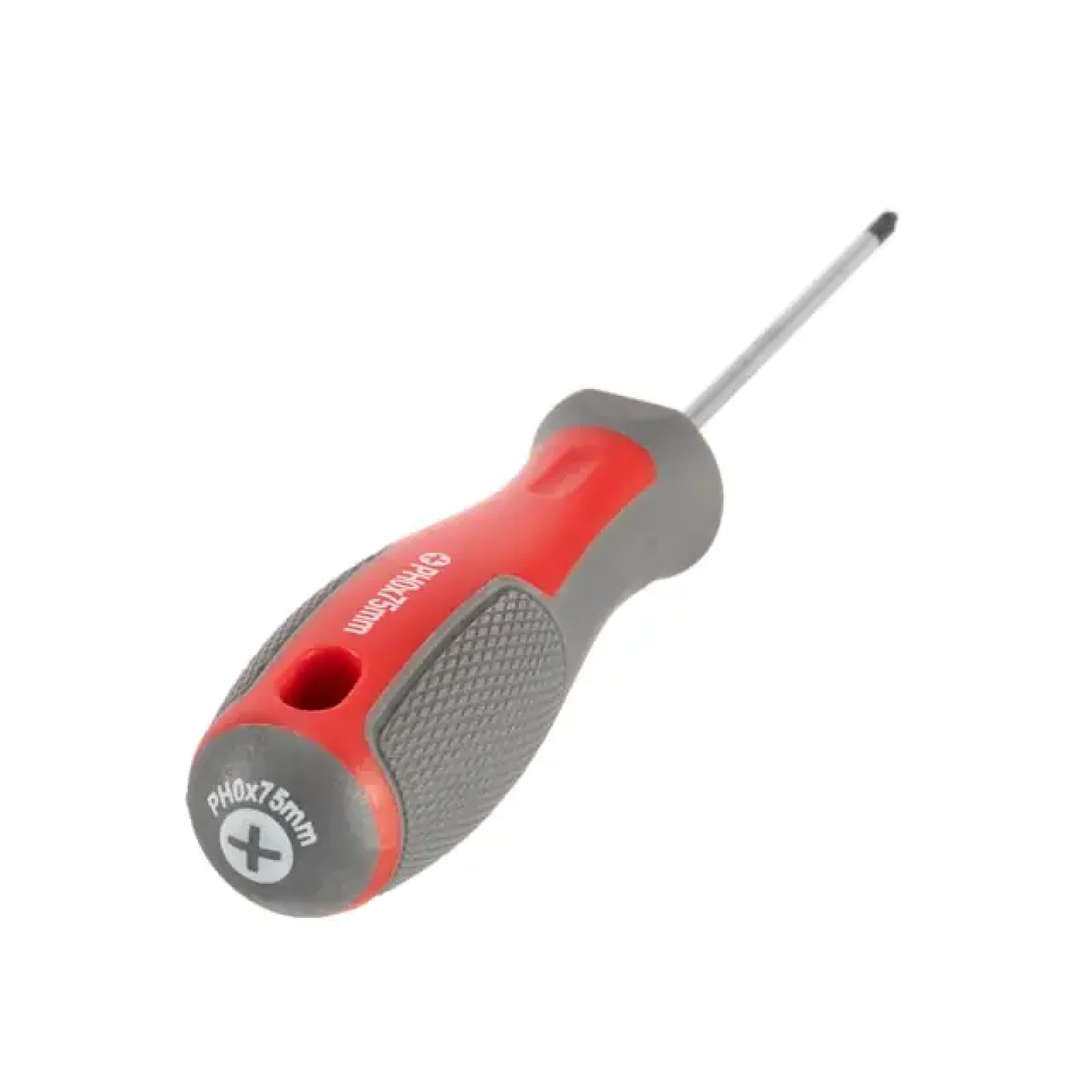 Викруткa хрестова, PH0×75 мм, Cr-V INTERTOOL (VT-3313) UA