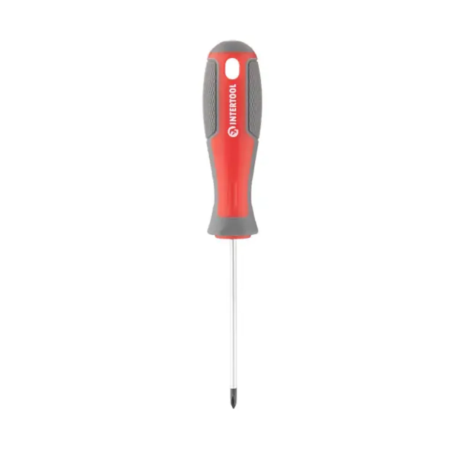 Викруткa хрестова, PH0×75 мм, Cr-V INTERTOOL (VT-3313) UA