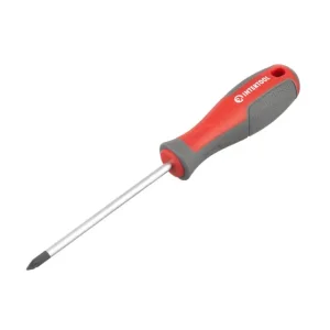 Викруткa хрестова, PZ1×100 мм, Cr-V INTERTOOL (VT-3332) UA