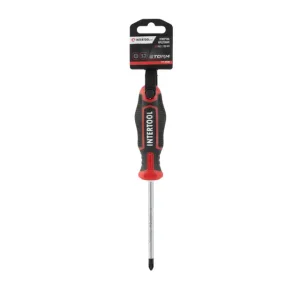 Викруткa хрестова, PH2×100 мм, S2, STORM INTERTOOL (VT-3420) UA