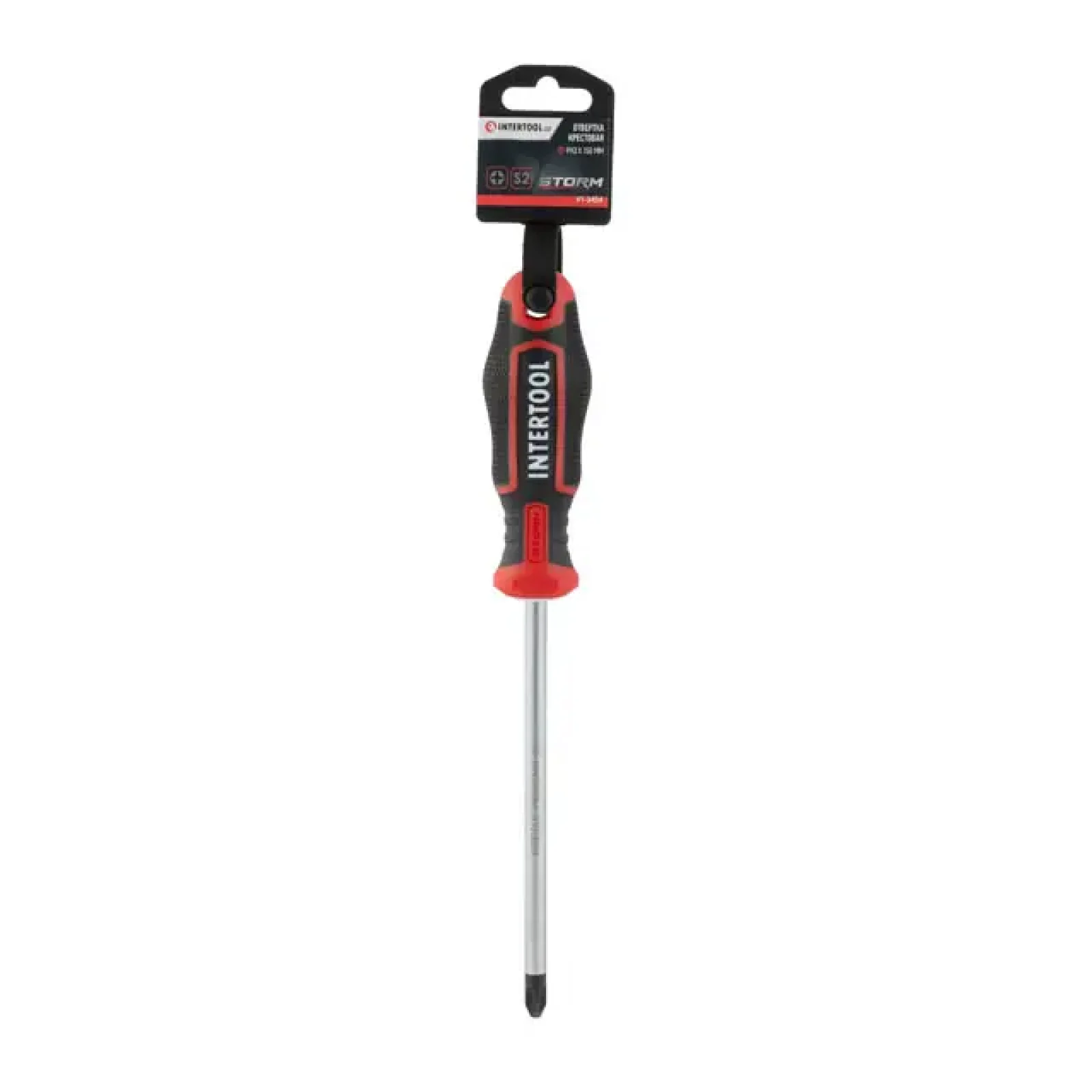 Викруткa хрестова, PH3×150 мм, S2, STORM INTERTOOL (VT-3424) UA