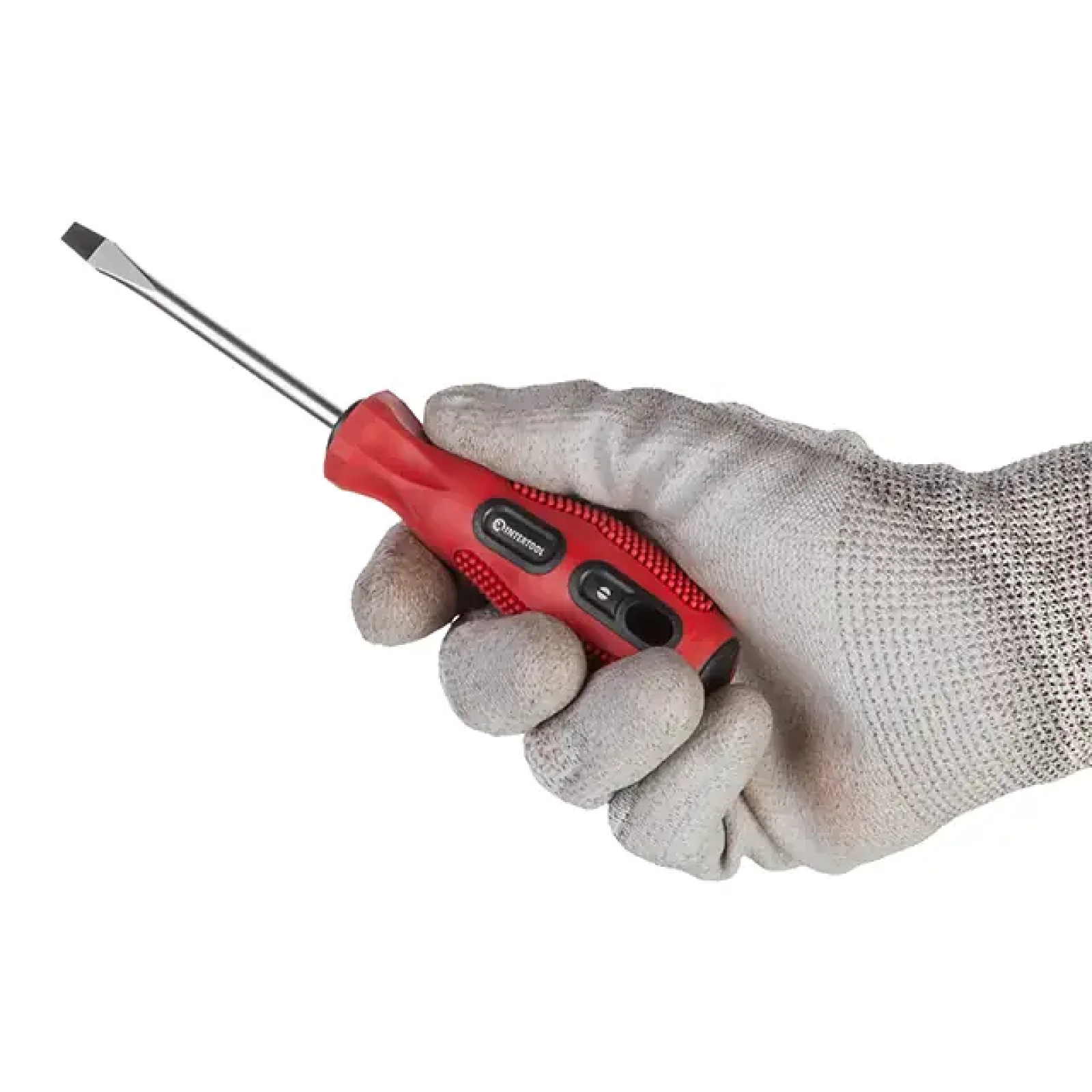 Викрутка шлицьова, SL5×75 мм, Cr-V INTERTOOL (VT-3106) UA