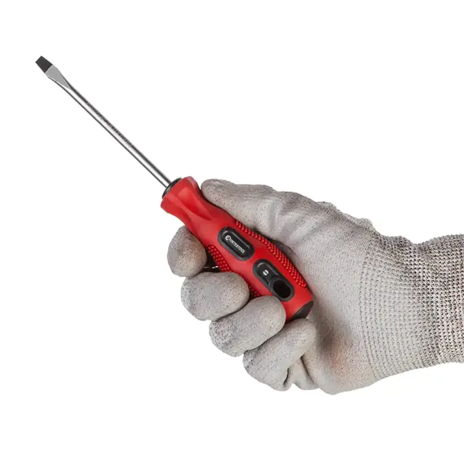 Викрутка шлицьова, SL5×100 мм, Cr-V INTERTOOL (VT-3107) UA