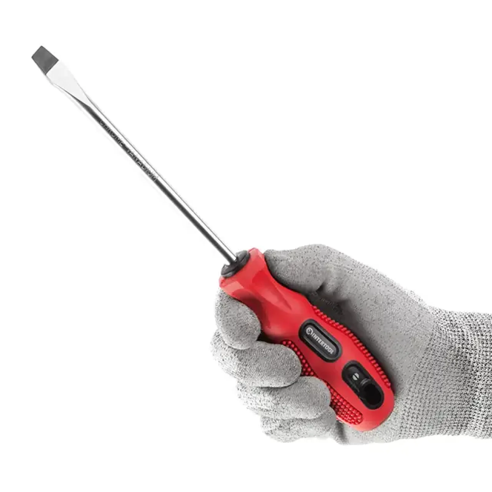 Викрутка шлицьова, SL8×150 мм, Cr-V INTERTOOL (VT-3119) UA