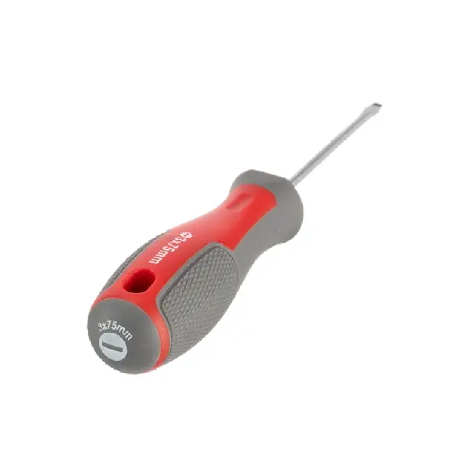 Викрутка шлицьова, SL3,0×75 мм, Cr-V INTERTOOL (VT-3301) UA