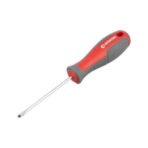 Викрутка шлицьова, SL3,0×75 мм, Cr-V INTERTOOL (VT-3301) UA