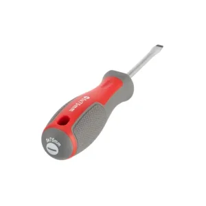 Викрутка шлицьова, SL5,0×75 мм, Cr-V INTERTOOL (VT-3304) UA