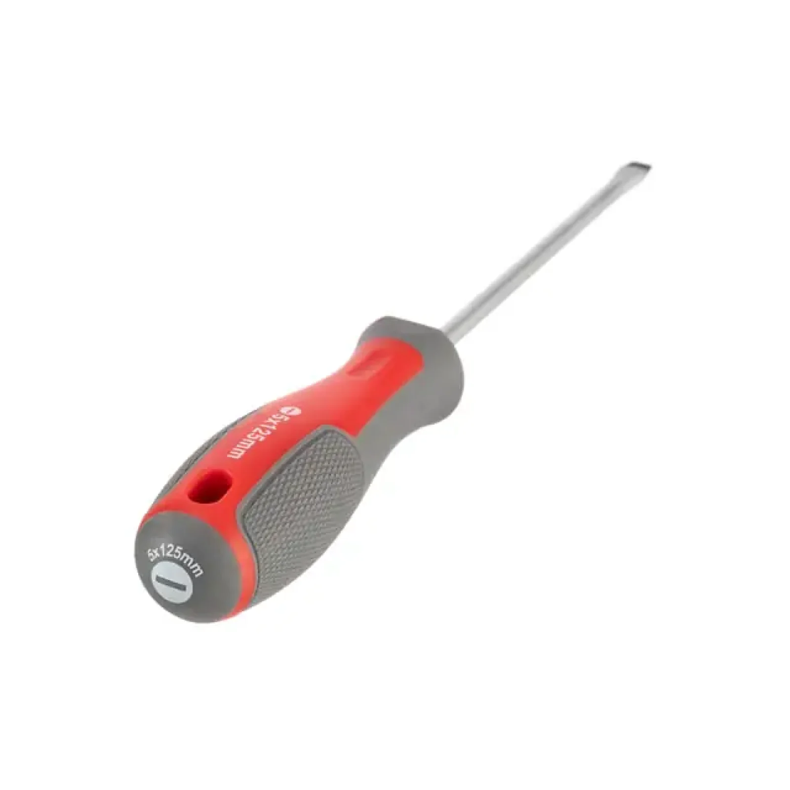 Викрутка шлицьова, SL5,0×125 мм, Cr-V INTERTOOL (VT-3307) UA