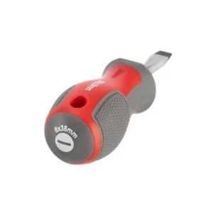 Викрутка шлицьова, SL6,0×38 мм, Cr-V INTERTOOL (VT-3309) UA