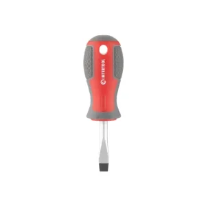 Викрутка шлицьова, SL6,0×38 мм, Cr-V INTERTOOL (VT-3309) UA
