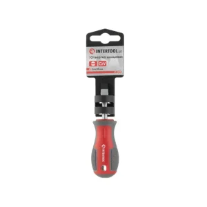 Викрутка шлицьова, SL6,0×38 мм, Cr-V INTERTOOL (VT-3309) UA