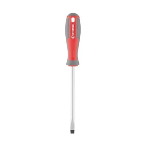 Викрутка шлицьова, SL8,0×150 мм, Cr-V INTERTOOL (VT-3312) UA