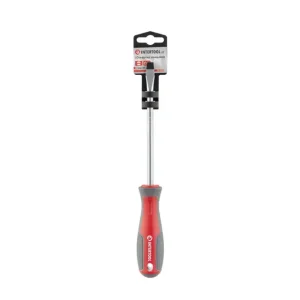Викрутка шлицьова, SL8,0×150 мм, Cr-V INTERTOOL (VT-3312) UA