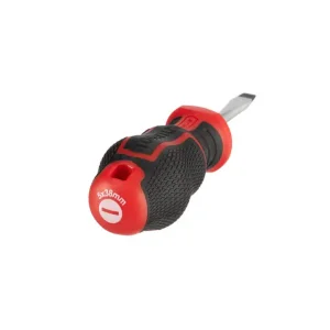Викрутка шлицьова, SL5,0×38 мм, S2, STORM INTERTOOL (VT-3405) UA