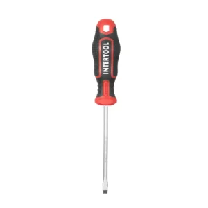 Викрутка шлицьова, SL5,0×100 мм, S2, STORM INTERTOOL (VT-3406) UA