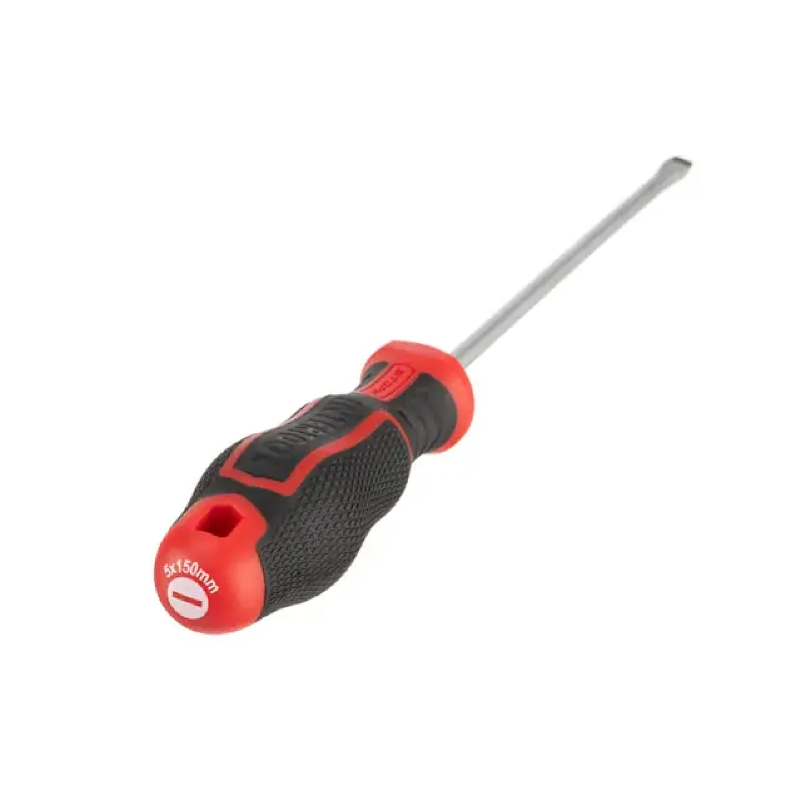 Викрутка шлицьова, SL5,0×150 мм, S2, STORM INTERTOOL (VT-3408) UA