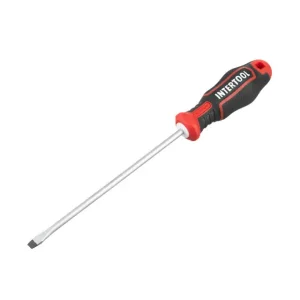 Викрутка шлицьова, SL5,0×150 мм, S2, STORM INTERTOOL (VT-3408) UA