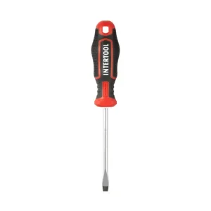 Викрутка шлицьова, SL6,0×100 мм, S2, STORM INTERTOOL (VT-3410) UA