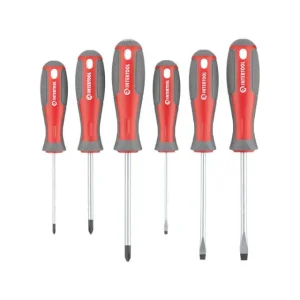 Набір викруток, 6 од., Cr-V, 75-100 мм (SL3, SL5, SL6, PH0, PH1, PH2) INTERTOOL (VT-3346) UA