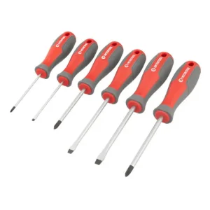 Набір викруток, 6 од., Cr-V, 75-100 мм (SL3, SL5, SL6, PH0, PH1, PH2) INTERTOOL (VT-3346) UA