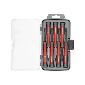 Набір точних викруток, 7 од., Cr-V, 50 мм (SL2,5, SL3, PH00, PH0, T6, T7, T8) INTERTOOL (VT-3347) UA