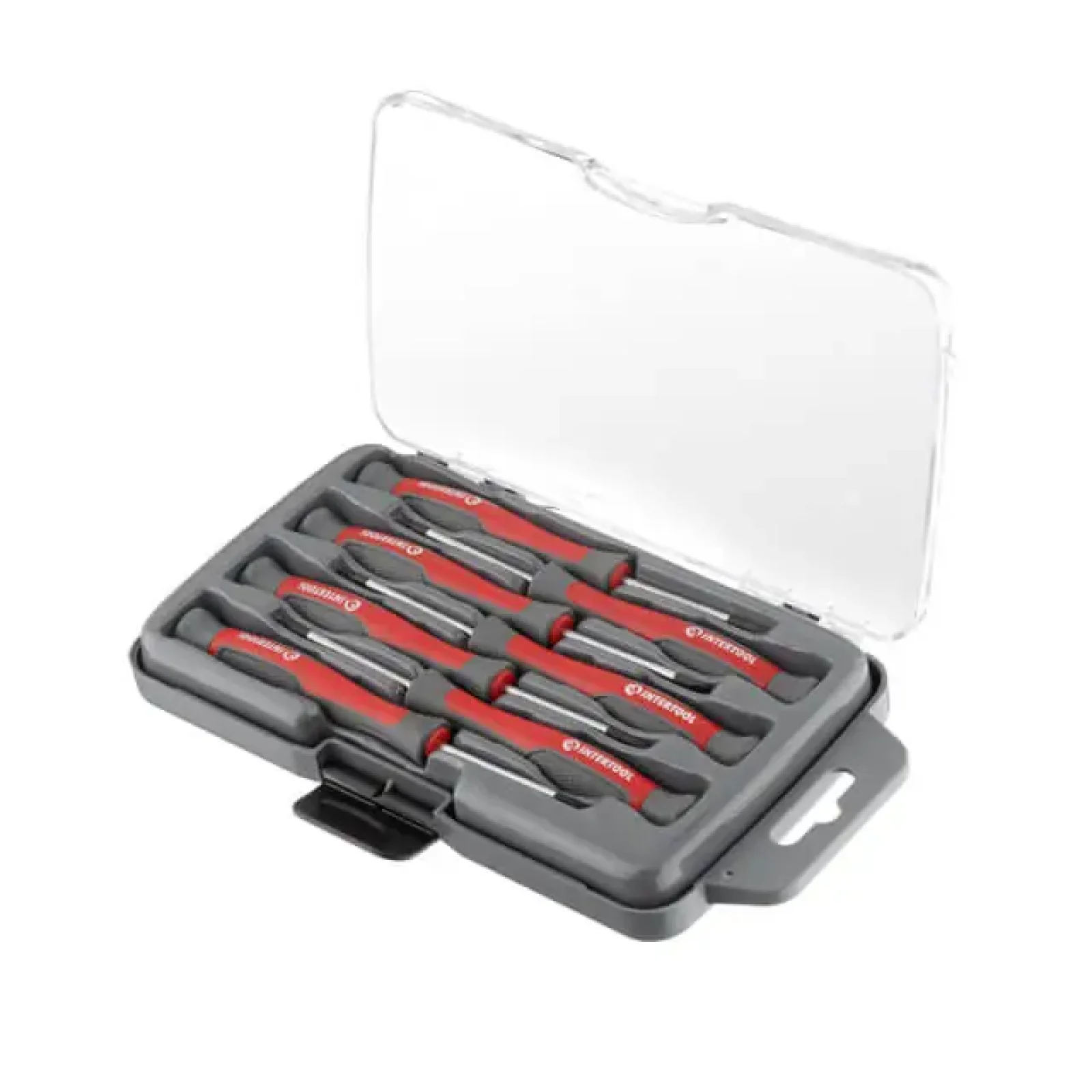 Набір точних викруток, 7 од., Cr-V, 50 мм (SL2,5, SL3, PH00, PH0, T6, T7, T8) INTERTOOL (VT-3347) UA