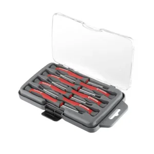 Набір точних викруток, 7 од., Cr-V, 50 мм (SL2,5, SL3, PH00, PH0, T6, T7, T8) INTERTOOL (VT-3347) UA