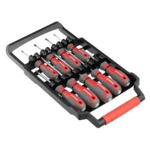 Набір викруток, 9 од., Cr-V, 75-150 мм (SL3, SL5, SL6, SL8, PH0, PH1, PH2, PH3) INTERTOOL (VT-3349) UA