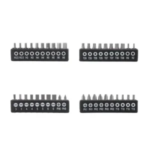 Набір викруток з комплектом насадок, 58 од., Cr-V INTERTOOL (VT-3358) UA