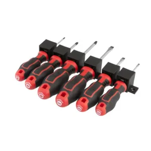 Набір викруток, 6 од., S2, 75-100 мм (SL3, SL5, SL6, PH0, PH1, PH2) STORM INTERTOOL (VT-3436) UA