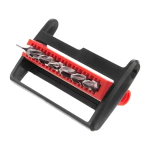 Набір насадок для викрутки з магнітним утримувачем, 8 од., Cr-V INTERTOOL (VT-0107) UA