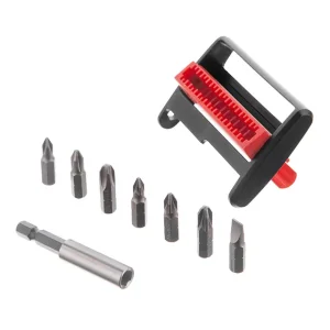 Набір насадок для викрутки з магнітним утримувачем, 8 од., Cr-V INTERTOOL (VT-0107) UA