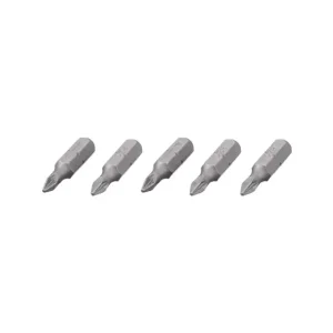 Комплект викруткових насадок, PZ1, 1/4"×25 мм, ACR, S2, 5 од., STORM INTERTOOL (VT-0208) UA