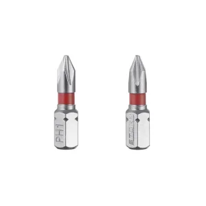 Комплект викруткових насадок, PH1, 1/4