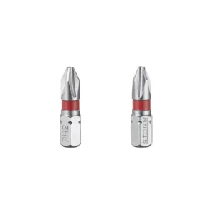 Комплект викруткових насадок, PH2, 1/4