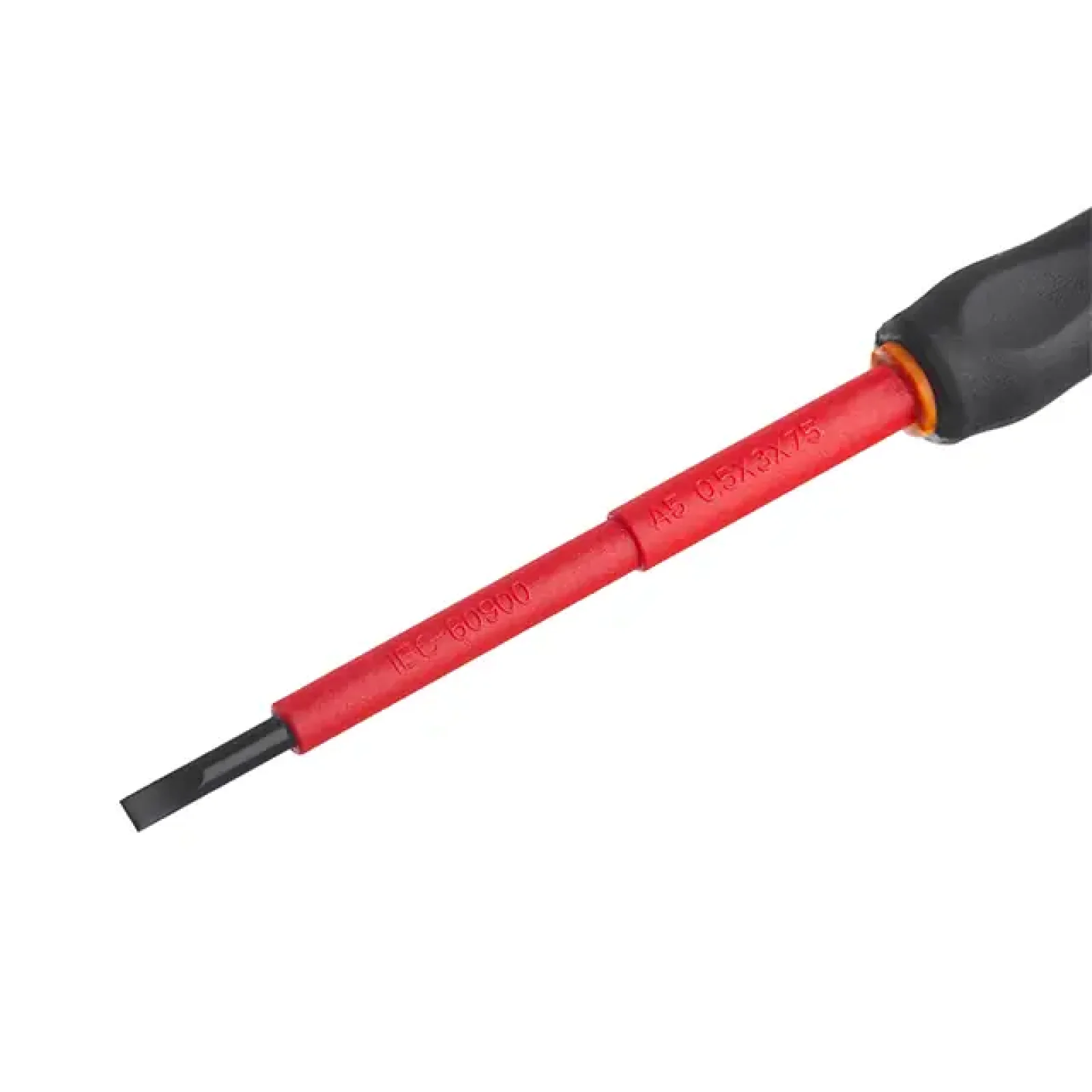 Викрутка шліцева ізольована, SL0,5×3,00 мм, 1000 В, 75 мм INTERTOOL (VT-3203) UA