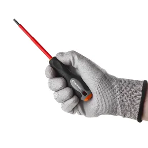 Викрутка шліцева ізольована, SL0,8×4,00 мм, 1000 В, 100 мм INTERTOOL (VT-3205) UA
