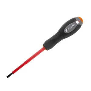Викрутка шліцева ізольована, SL0,8×4,00 мм, 1000 В, 100 мм INTERTOOL (VT-3205) UA