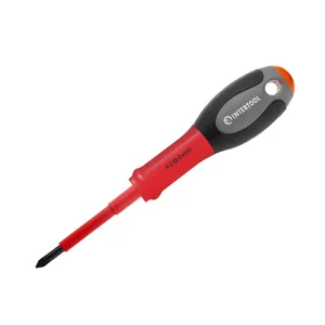 Викрутка хрестова ізольована, PH0, 1000 В, 60 мм INTERTOOL (VT-3210) UA